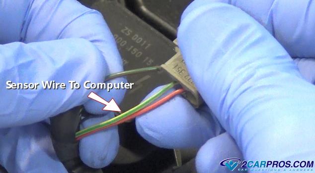 sensor wire to computer