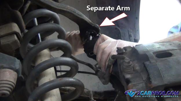separate control arm