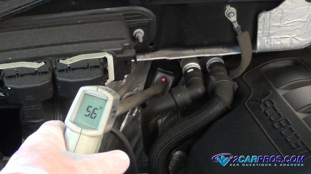 temperature check evaporator