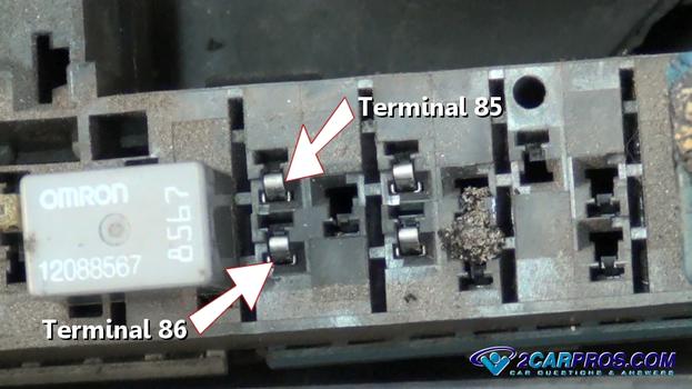 testing- terminals 86 85
