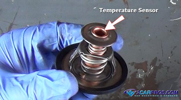 thermostat temperature sensor