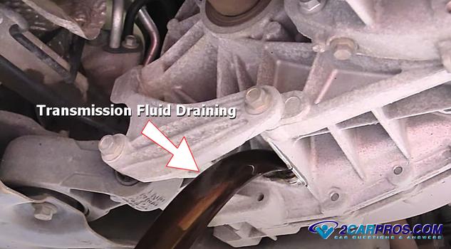 transmission fluid draining
