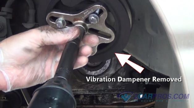 vibration dampener removed