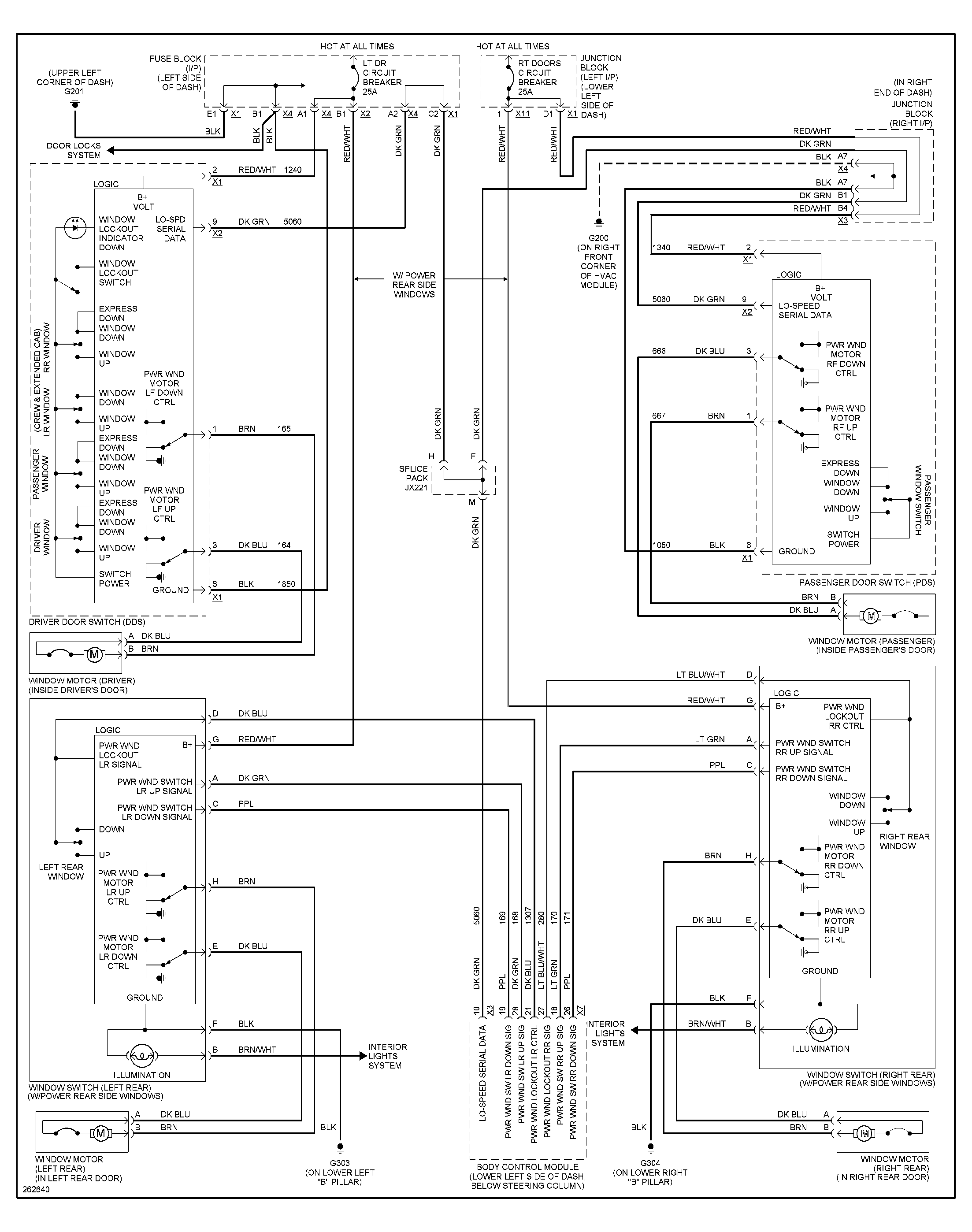 Electronics My 2007 Gmc 1500 Drivers Side Door Controls Do Not