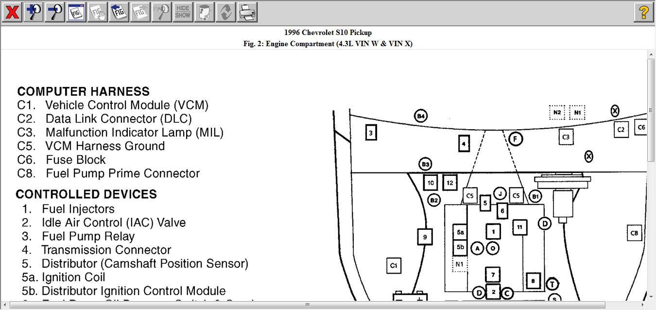 98 S10 Fuel Pump Wiring Diagram