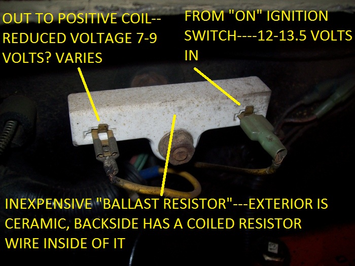 Ignition Coil of My Morris Minor 1000 Heating