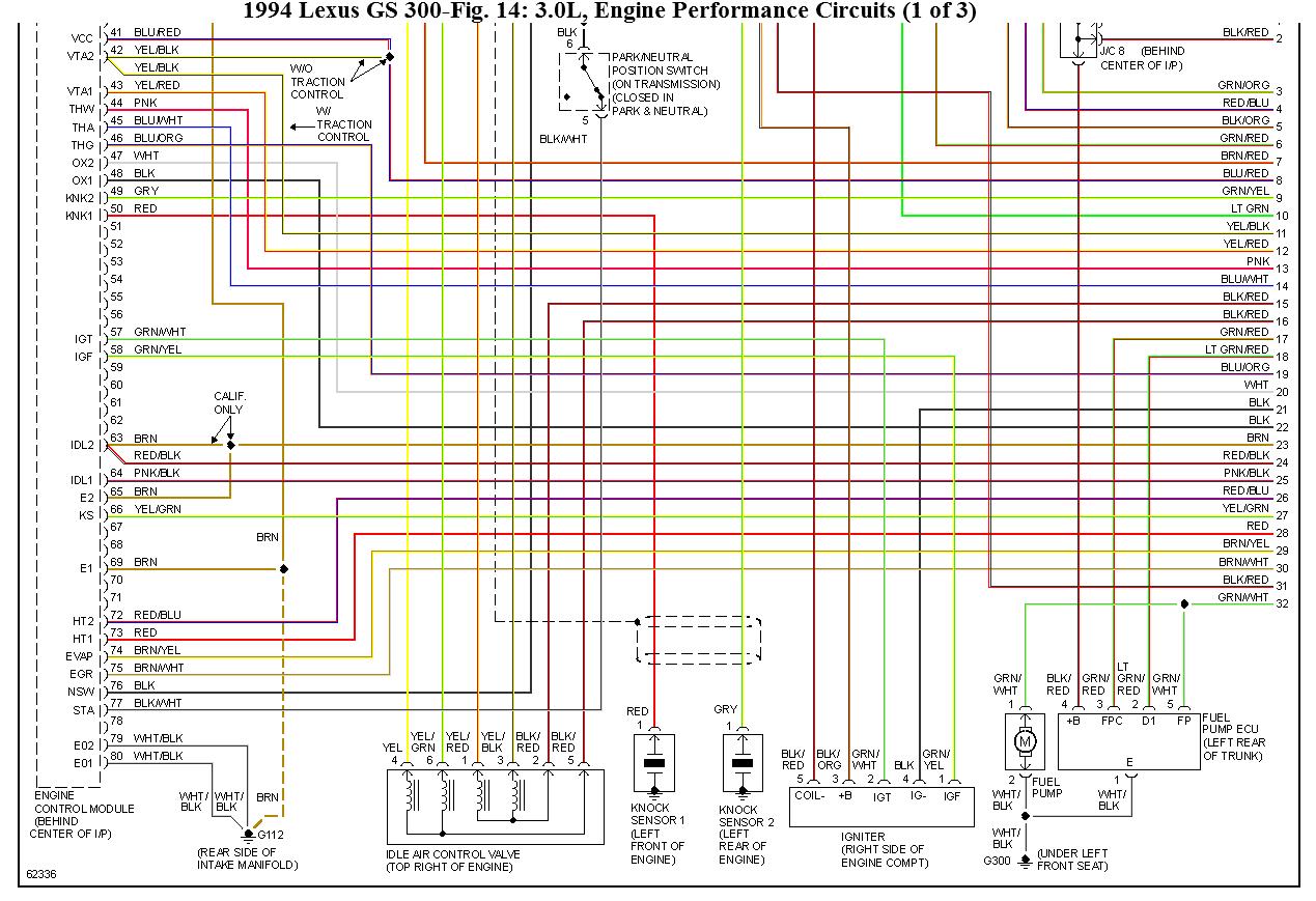 2000 lexus gs300 radio wiring harness