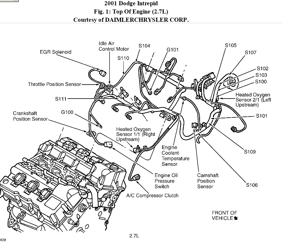 Where Is and How I Can Replace the Egr Valve Dodge Intrepid 2001?