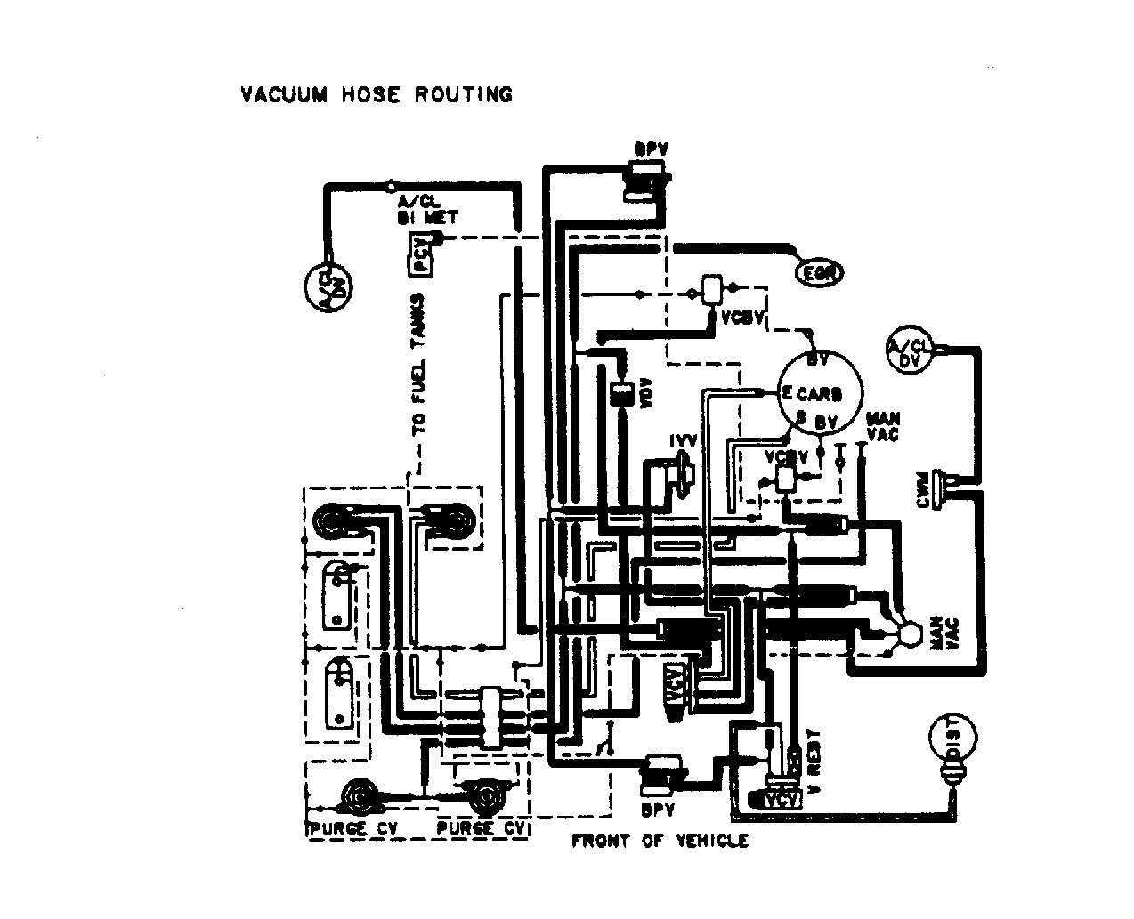 I Need Vacuum Diagrams For The Fuel System