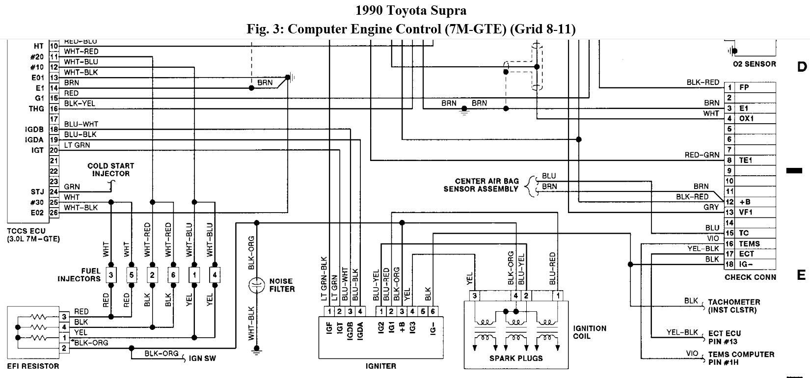 Wiring: Need Wiring Schematic for a 7m-gte Engine in a 1990 Ceiica...