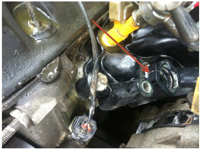 99 Crown Vic Coolant Temperature Sensor Broke Off