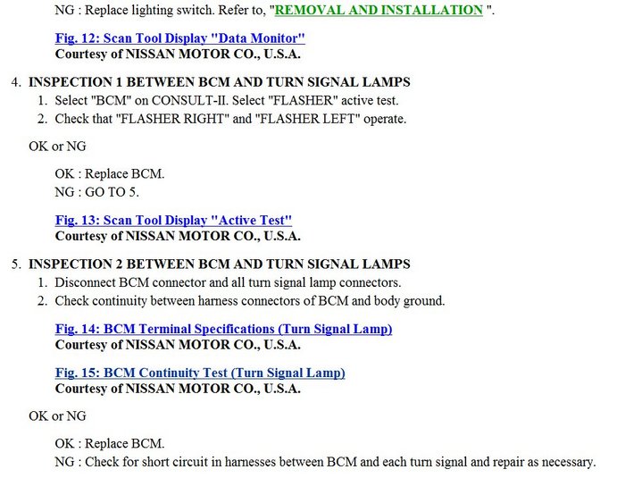 My Turn Signal Is Working Intermittently I OWN a 2004 NISSAN