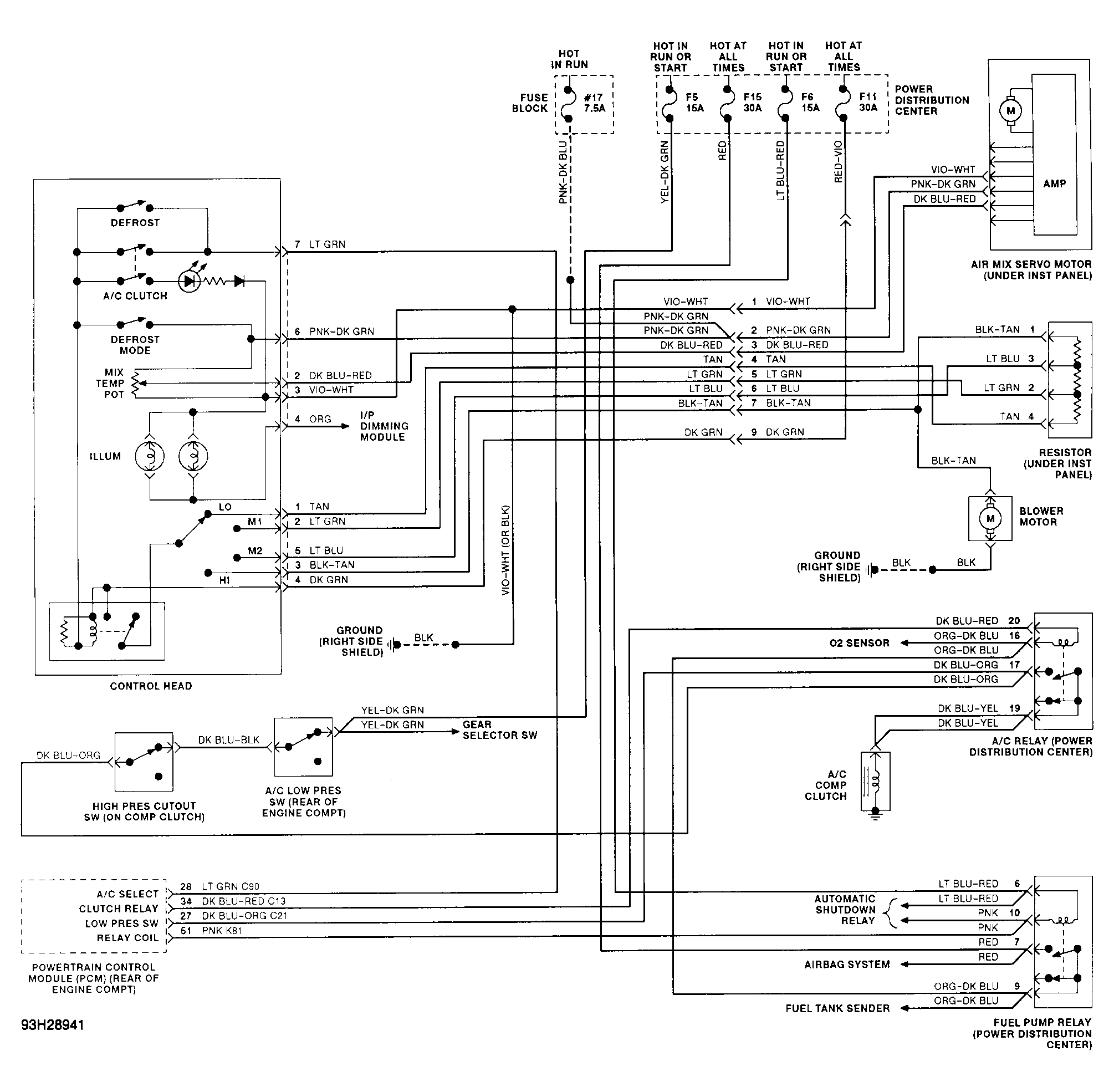 99 Montana 3 4 Engine Diagram