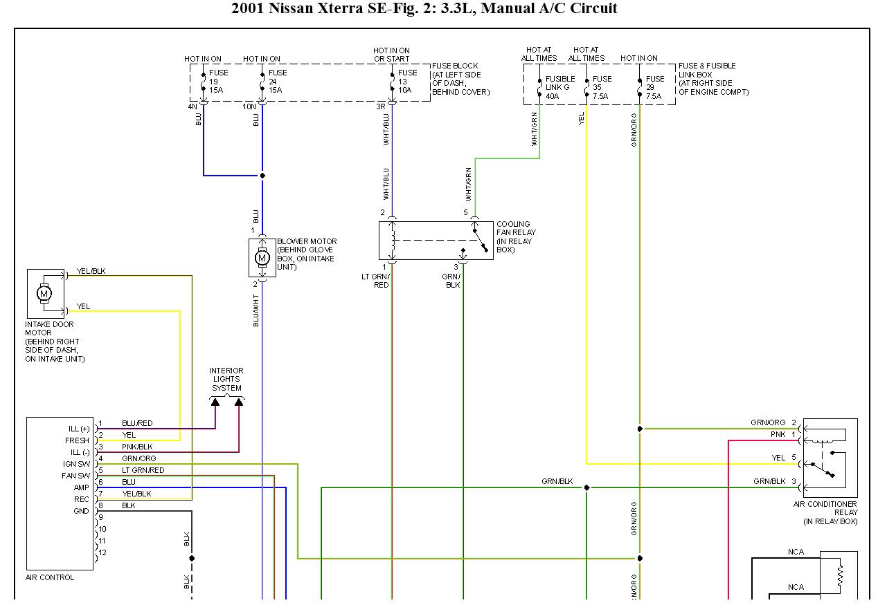 2001 Nissan Frontier Radio Wiring Diagram from www.2carpros.com