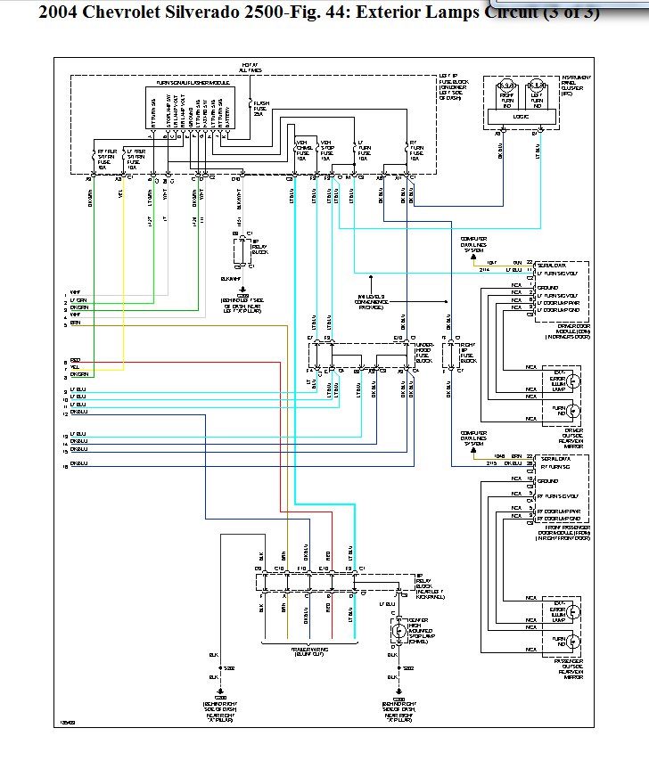 2004 Duramax Turn Signal Wiring Diagram from www.2carpros.com