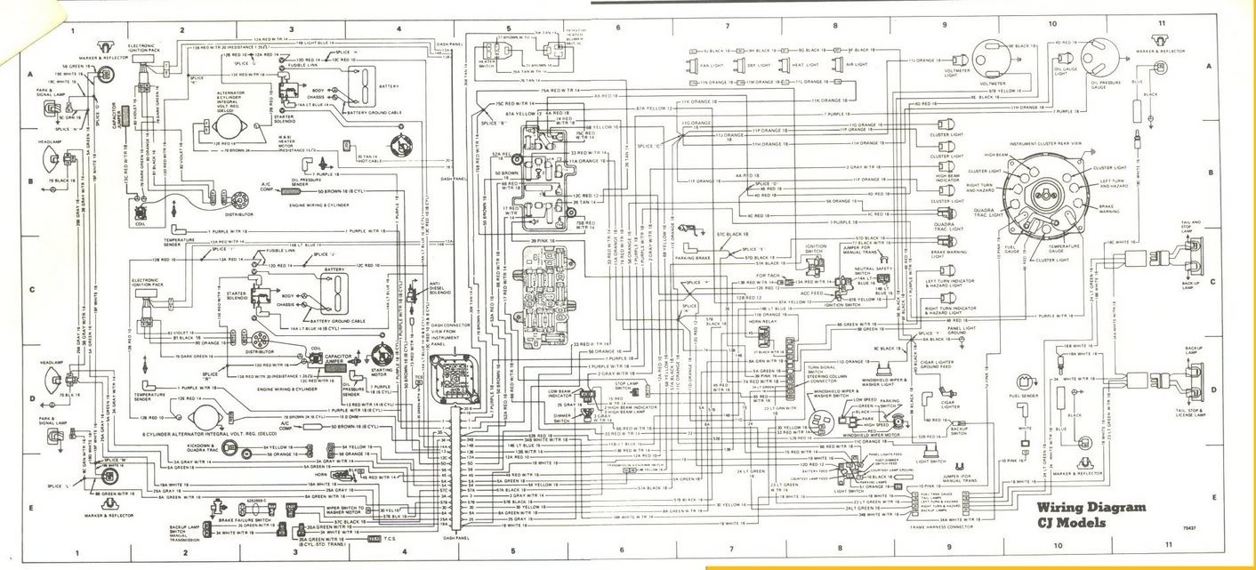 Wiring Harnes On 84 Cj7 4 2l