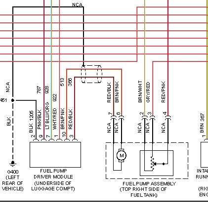 Engine and Fuel Pump Wiring Diagram Please?  2002 Ford Thunderbird 3.9 Fuel Pump Wiring Diagram    2CarPros