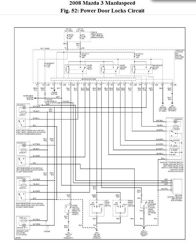 Mazda 3 Wiring Diagram - Diagramming Tale