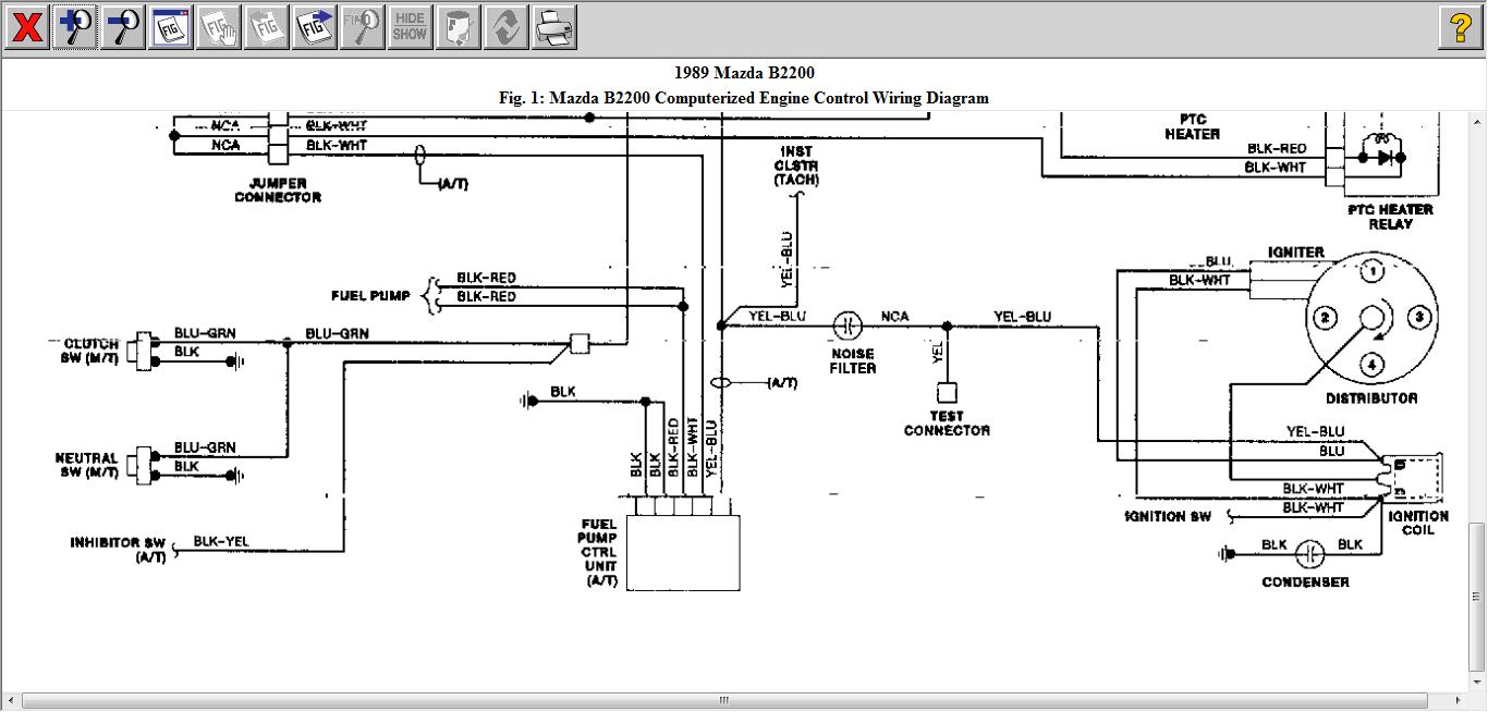 1989 Mazda B2600 Wiring Diagram - Wiring Diagram