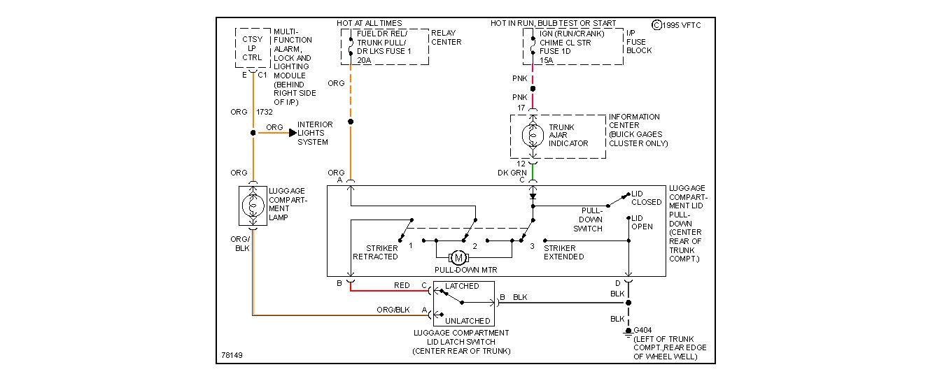 Trunk Pulldown Motor Not Working the Motor That Pulls the Trunk
