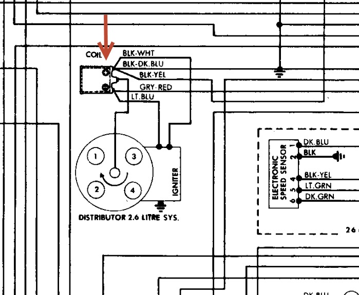 1985 Chrysler New Yorker Coil Wiring Diagram  1985