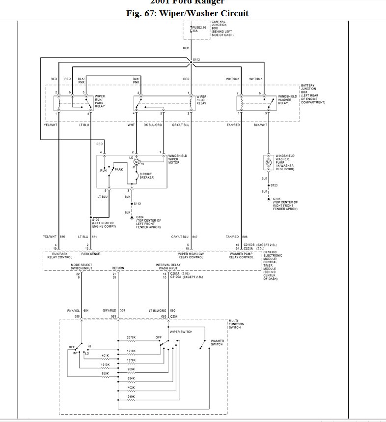 Wipers Do Not Work but Motor Runs
