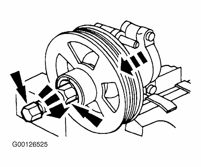 Power Steering Pump How to Replace Power Steering Pump on 1998