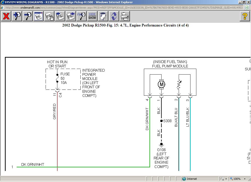 Fuel Pump Wiring Diagram: Im Trying to Replace the Fuel Pump in My...