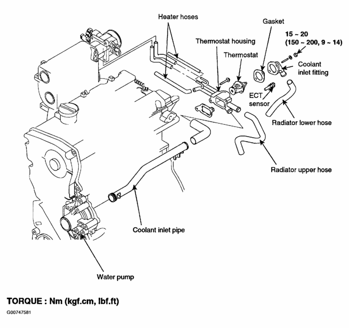 2004 Hyuandi Elantra Thermostat How Do I Replace the Thermostat