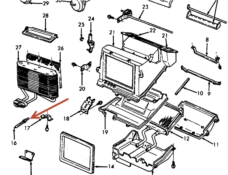 Orifice Tube Location On A Freightliner