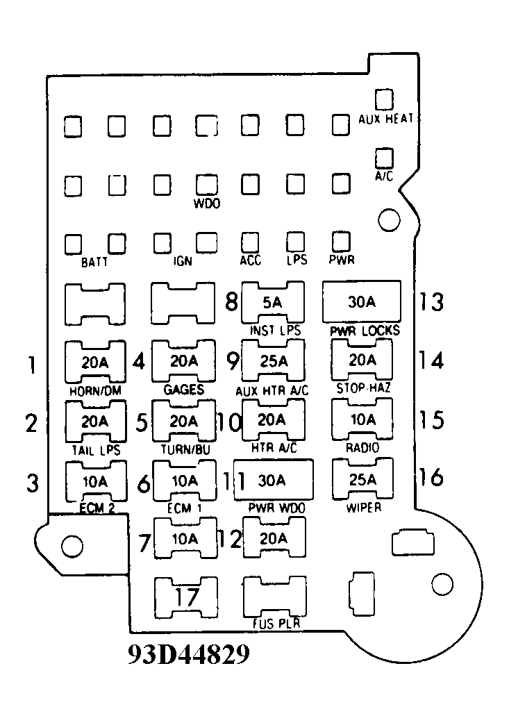 1994 Chevy 1500 Headlight Wiring Diagram from www.2carpros.com