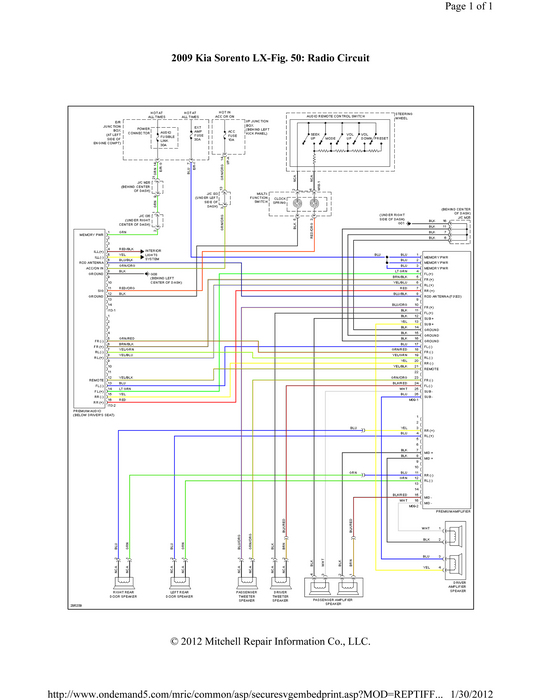 Stereo Wiring Harness 2008 Kia Optima Pictures - Wiring Diagram Sample