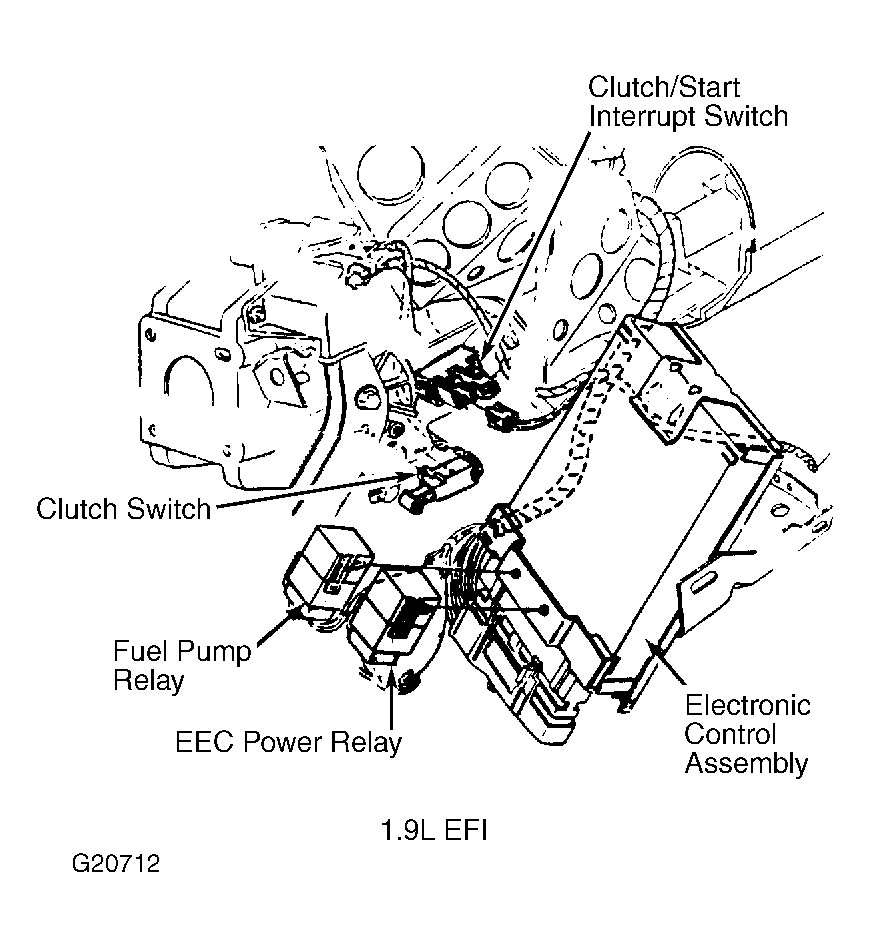 Fuel Pump Relay Switch Where Is the Fuel Pump Realy on a 1998