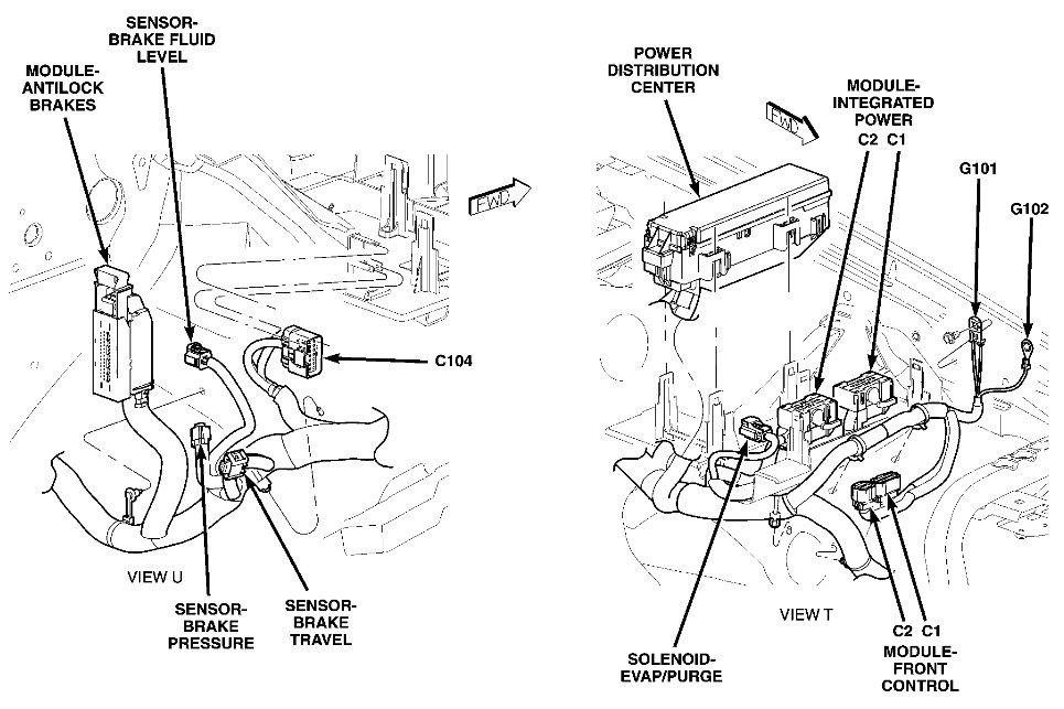 2005 Jeep Grand Cherokee Driver´s Door Unlock Relay