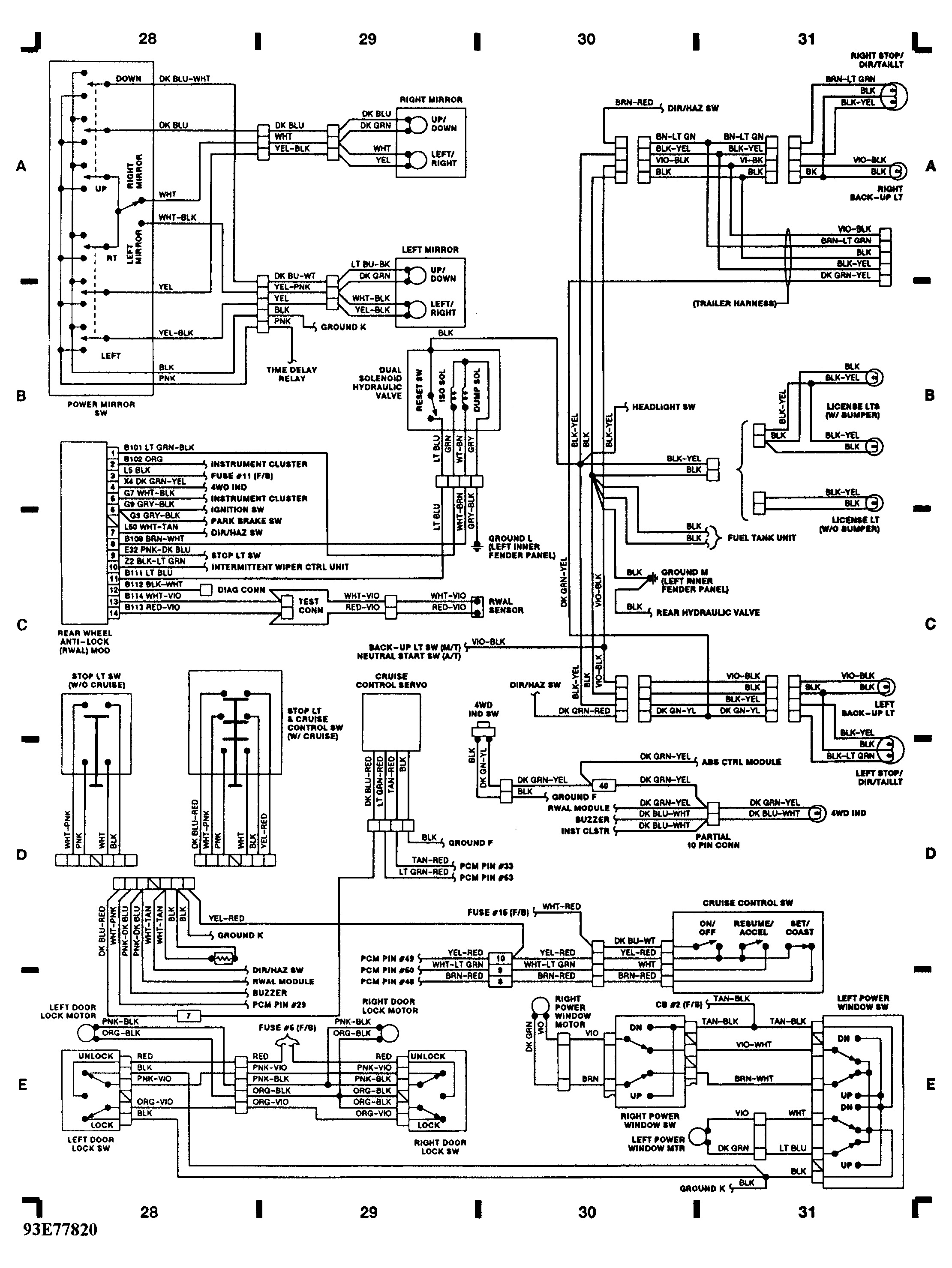 2000 Dodge Ram 1500 Trailer Wiring Diagram from www.2carpros.com