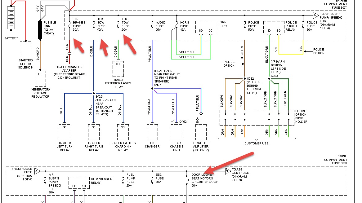 06 Crown Vic P71 Fuse Diagram - Wiring Diagram Schemas