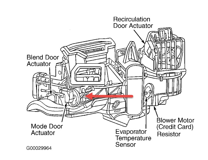 AC Blows Out Through Defroster and AC Vents