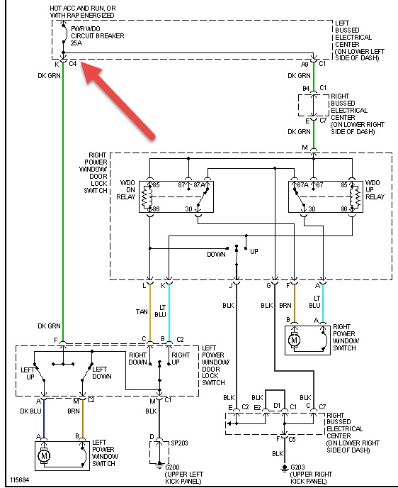 [DIAGRAM] 2003 Chevy Tahoe Power Window Switch Wiring Diagram FULL