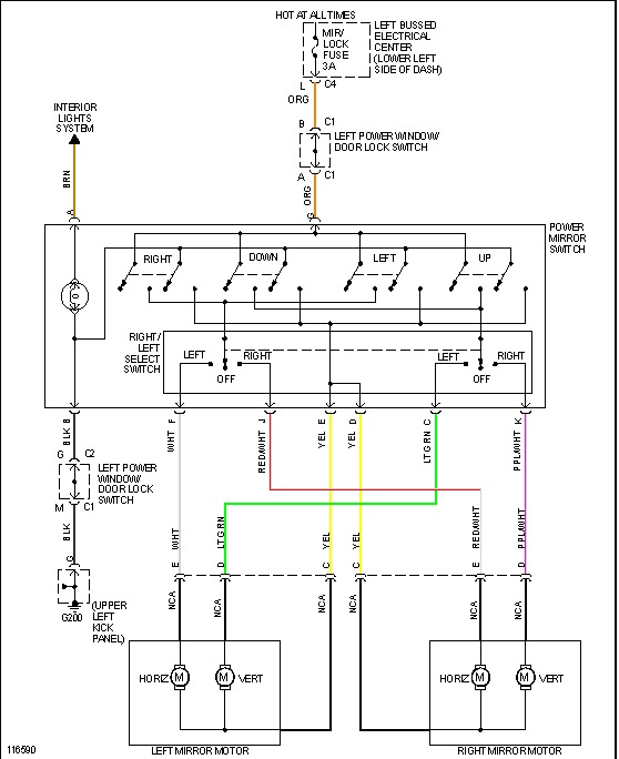 5 Wire Window Switch Diagram Wiring Diagram