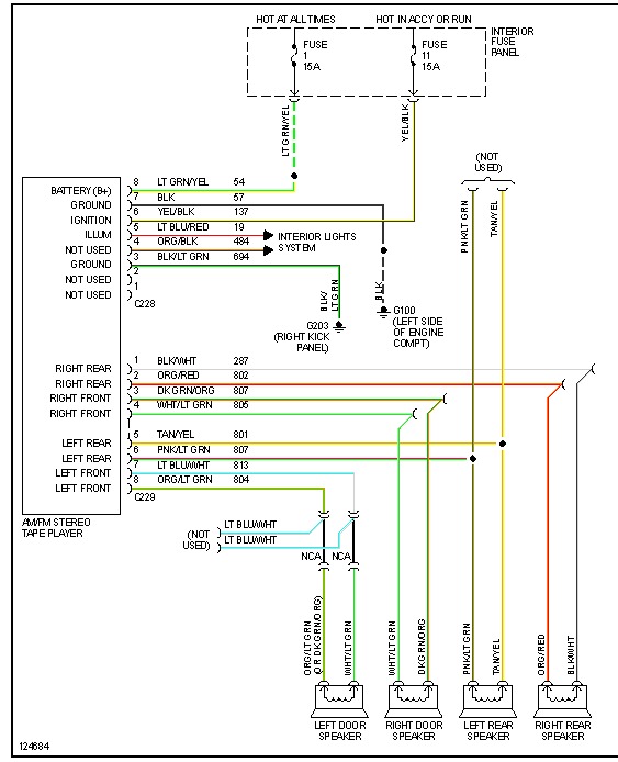 Need Radio Wire Diagram: I Am Putting New Radio in Explorer Need