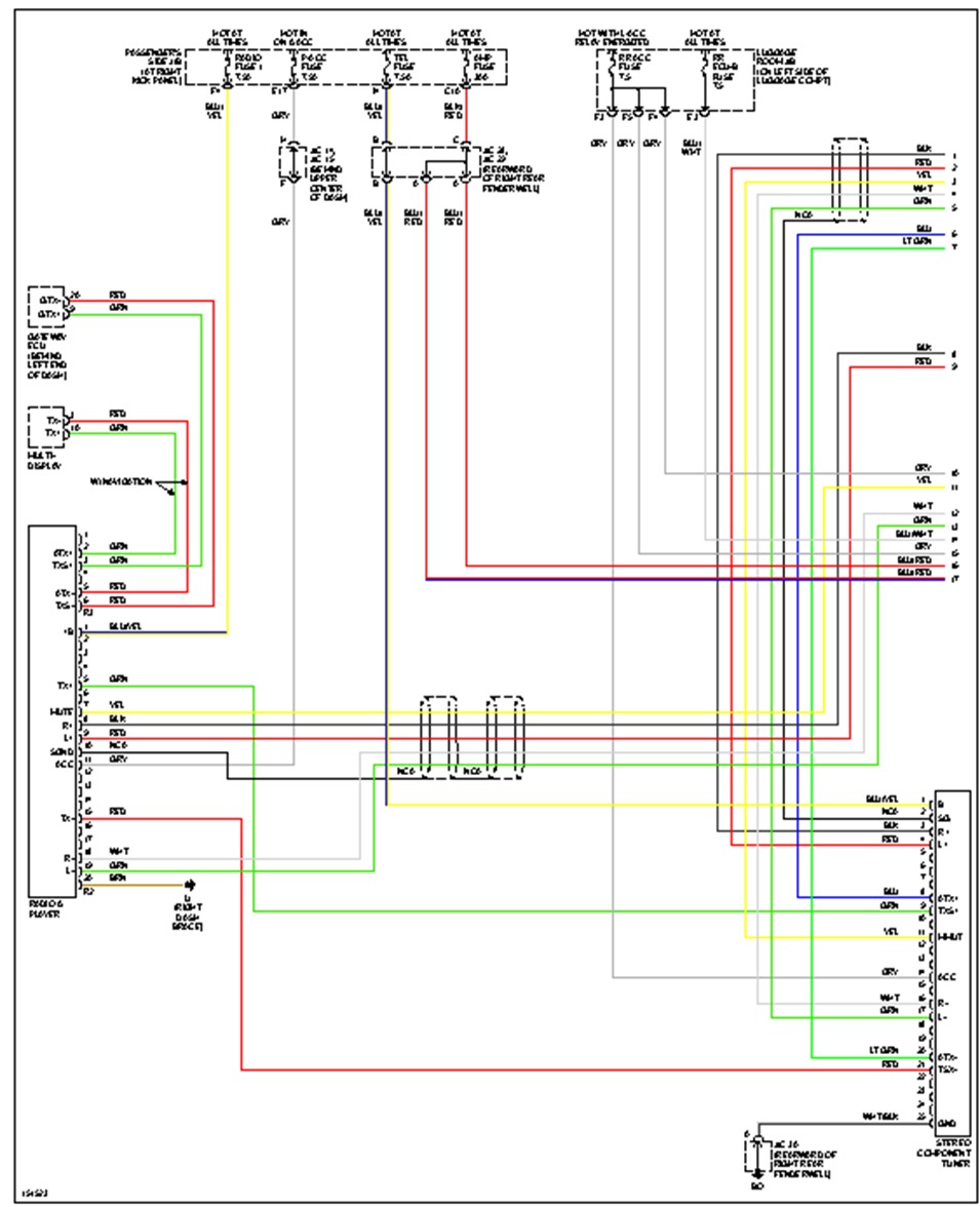 Lexus Ls430 Mark Levinson Wiring Diagram - Wiring Diagram