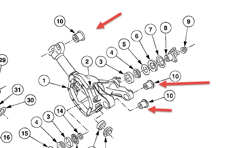 2002 Mercury Mountaineer Bearing Bushings Good Afternoon. How Are...