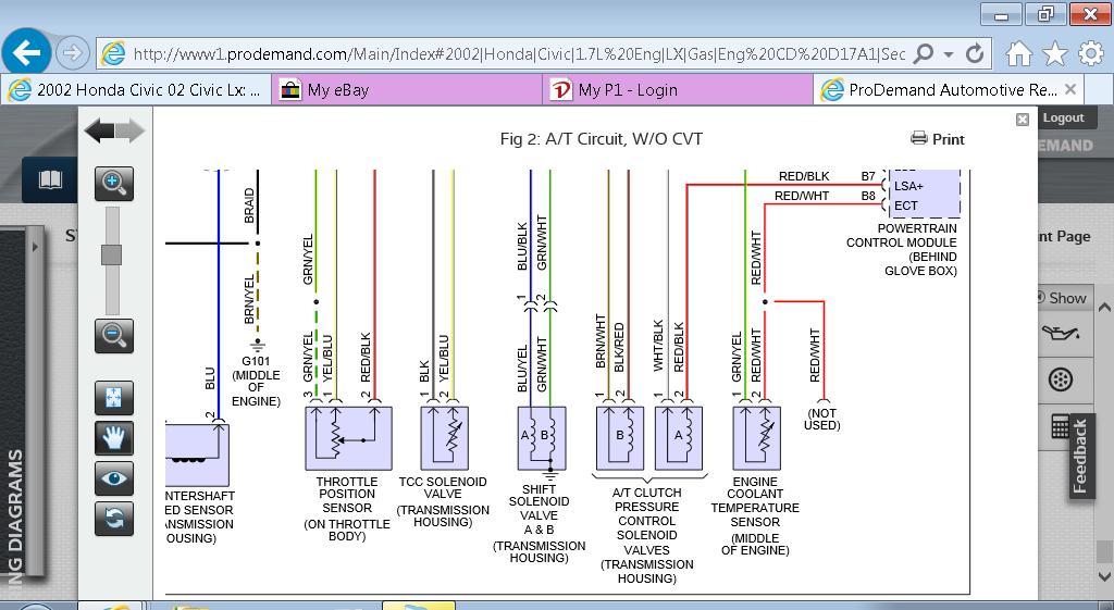 Honda Civic 2002 Engine Diagram - Honda Civic