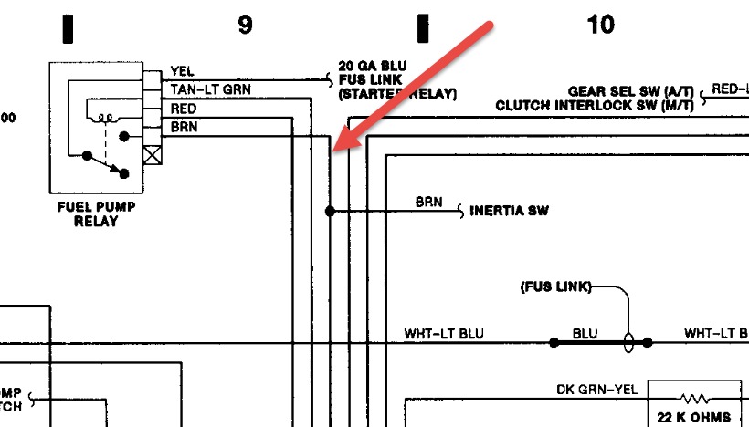 1989 Ford F-350 No Power to Fuel Pump
