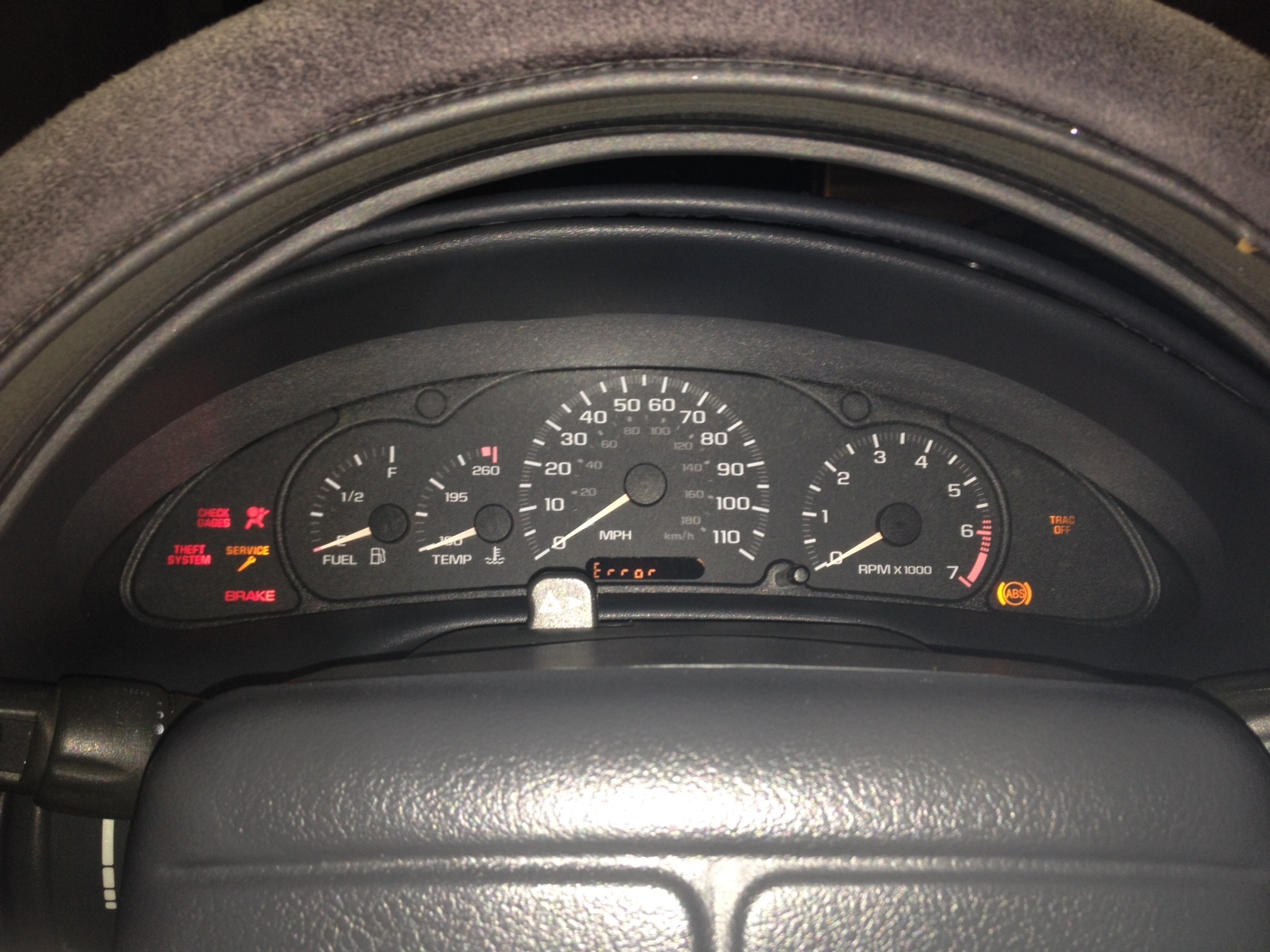 Daylight Running Ligts Staying and Dash Lights Coming on and No