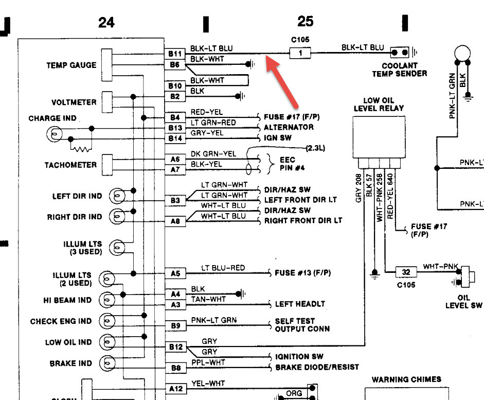 Instrument Cluster Wiring  I Was Needing A Diagram With