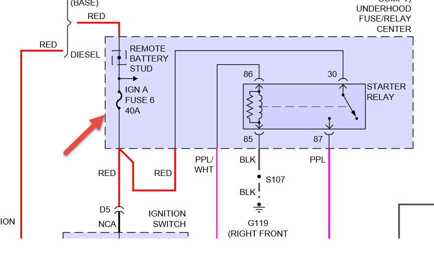No Power to Half of Fuse Box