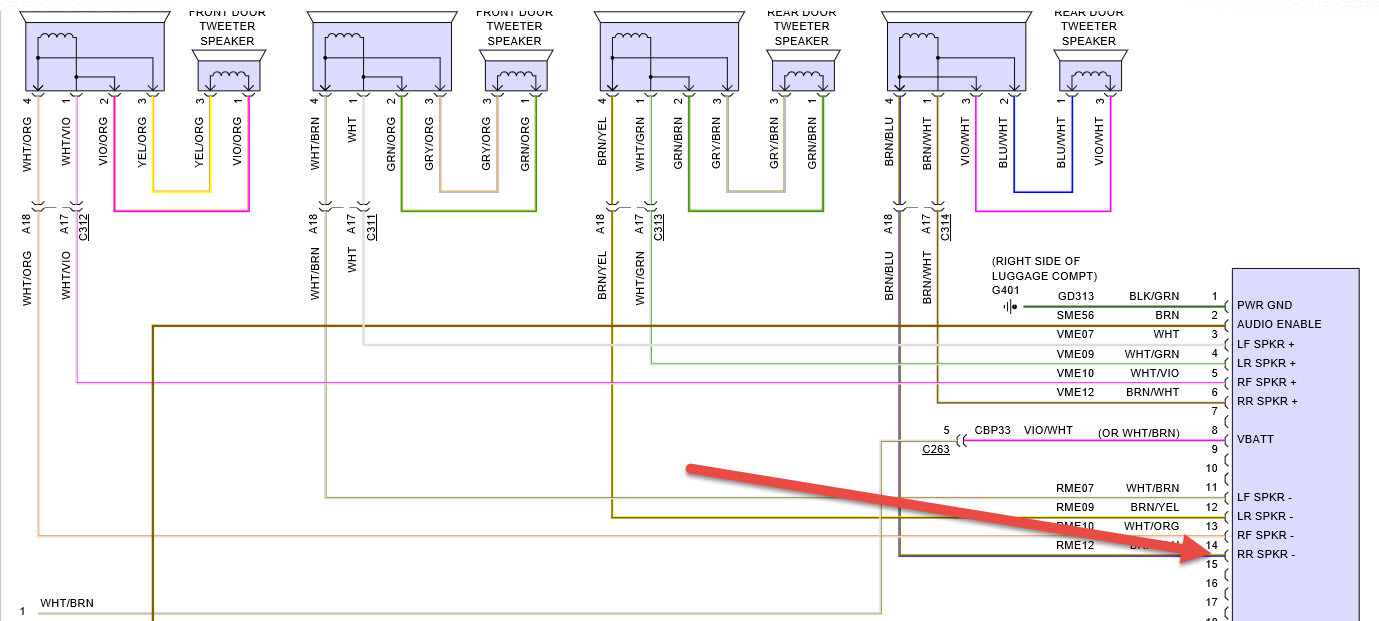 13B7 Sony Amp Wiring Diagram Ford | Wiring Library