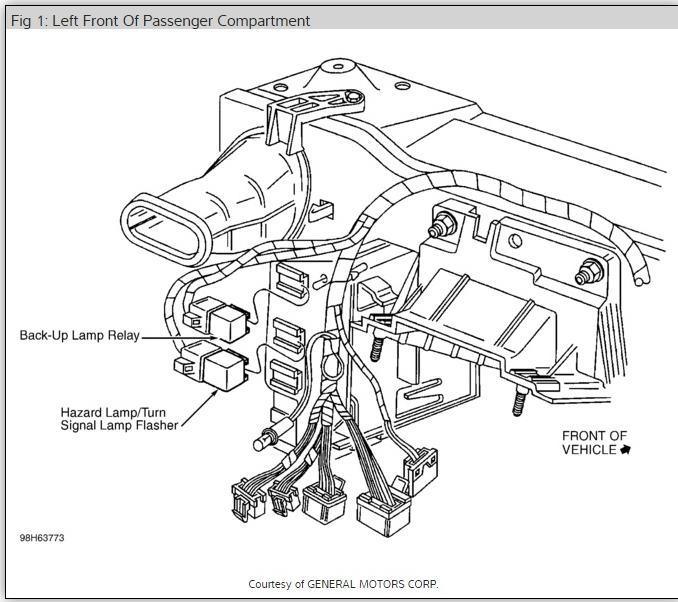 2000 Buick Century Multifunction Switch - Hammasjones
