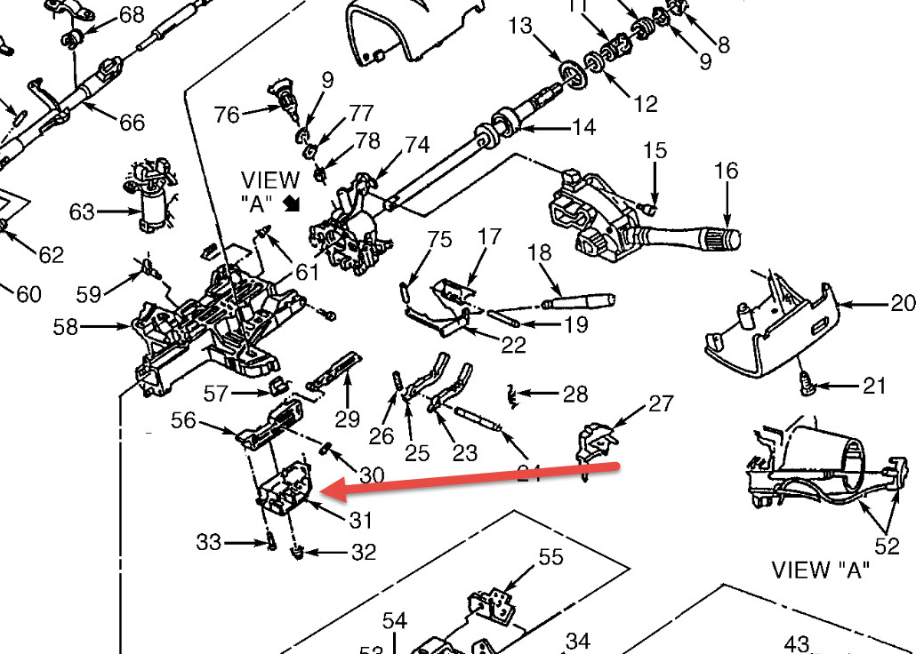 Ignition Switch I Went to Go Start My 1996 Lincoln Town Car